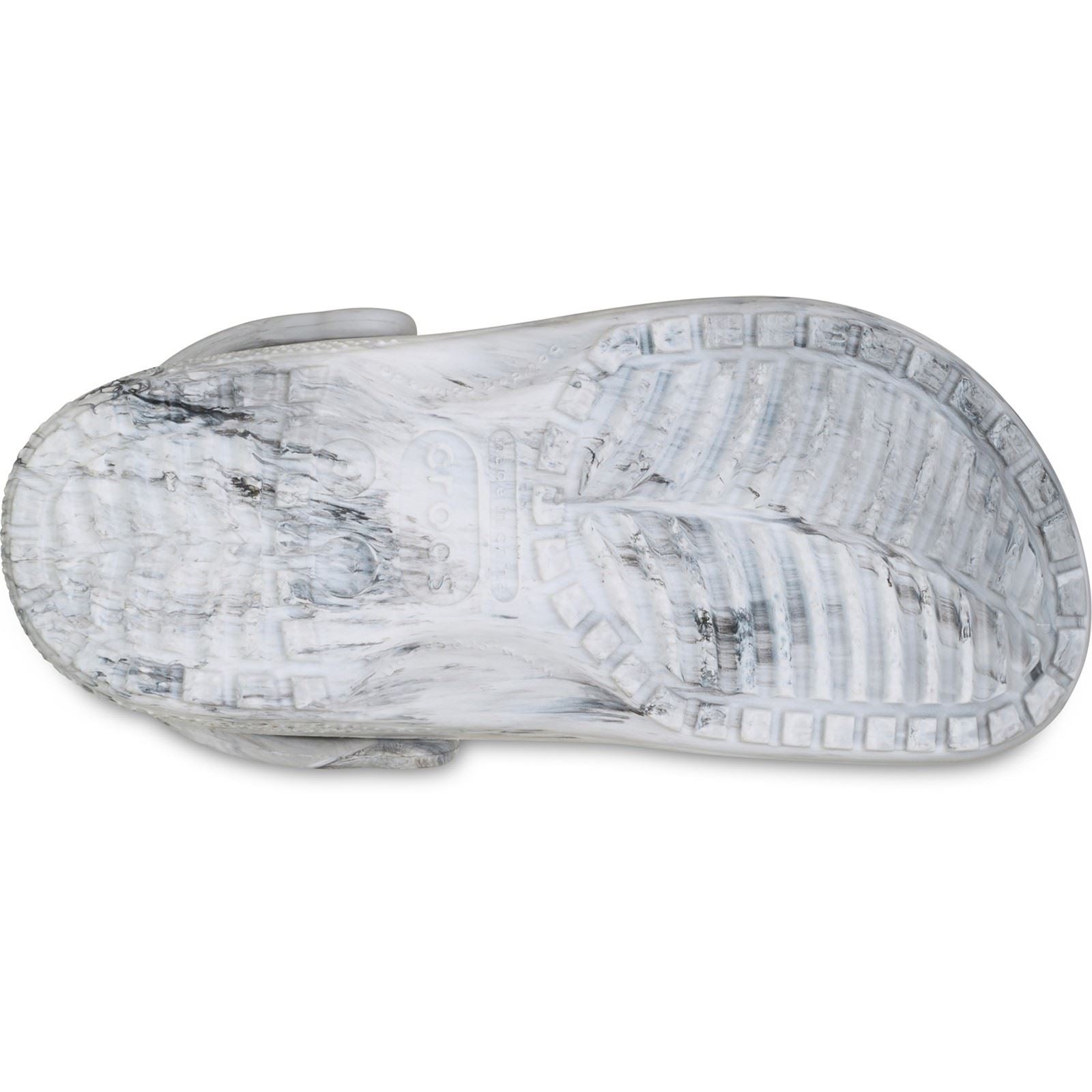 Crocs Classic Marbled Clog Synthetic Black/White Clogs