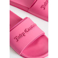 Juicy Couture Embossed PVC Women's Pink Glow Slides