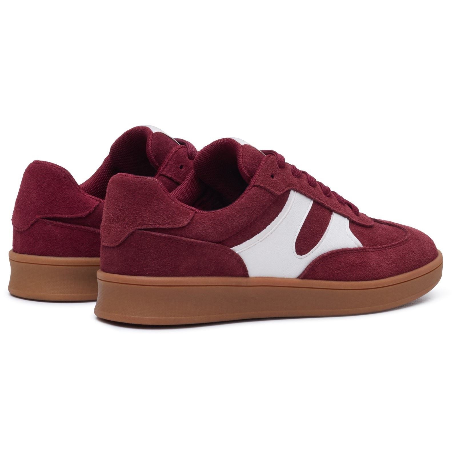 Hush Puppies Maura Suede Women's Bordeaux Trainers