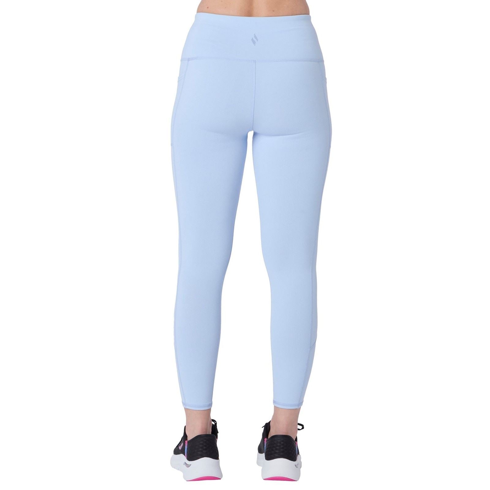 Skechers GOWALK Wear High-Waisted 7/8 Women's Silver Sports Leggings