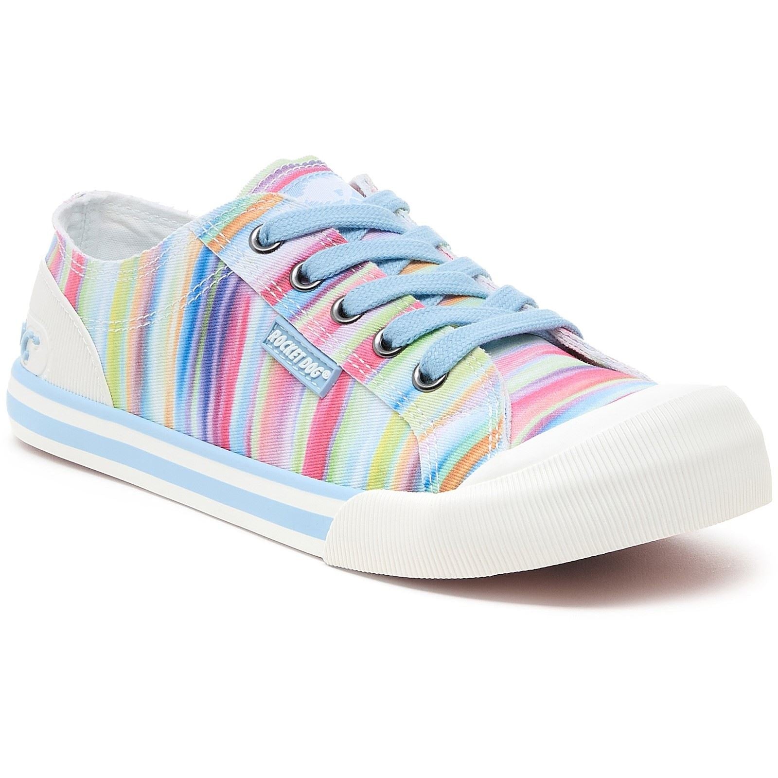 Rocket Dog Jazzin Dens Cotton Women's Rainbow Trainers