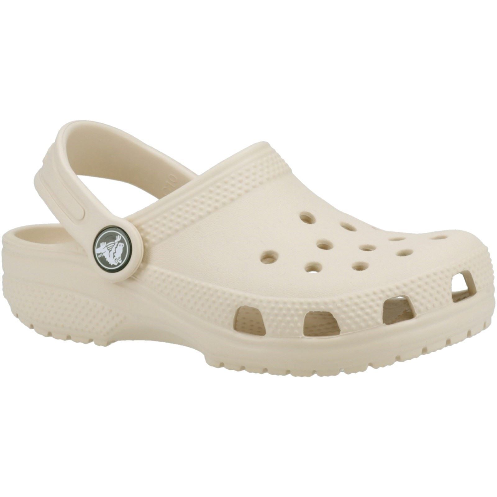 Crocs Kids' Classic Synthetic Bone Loafers