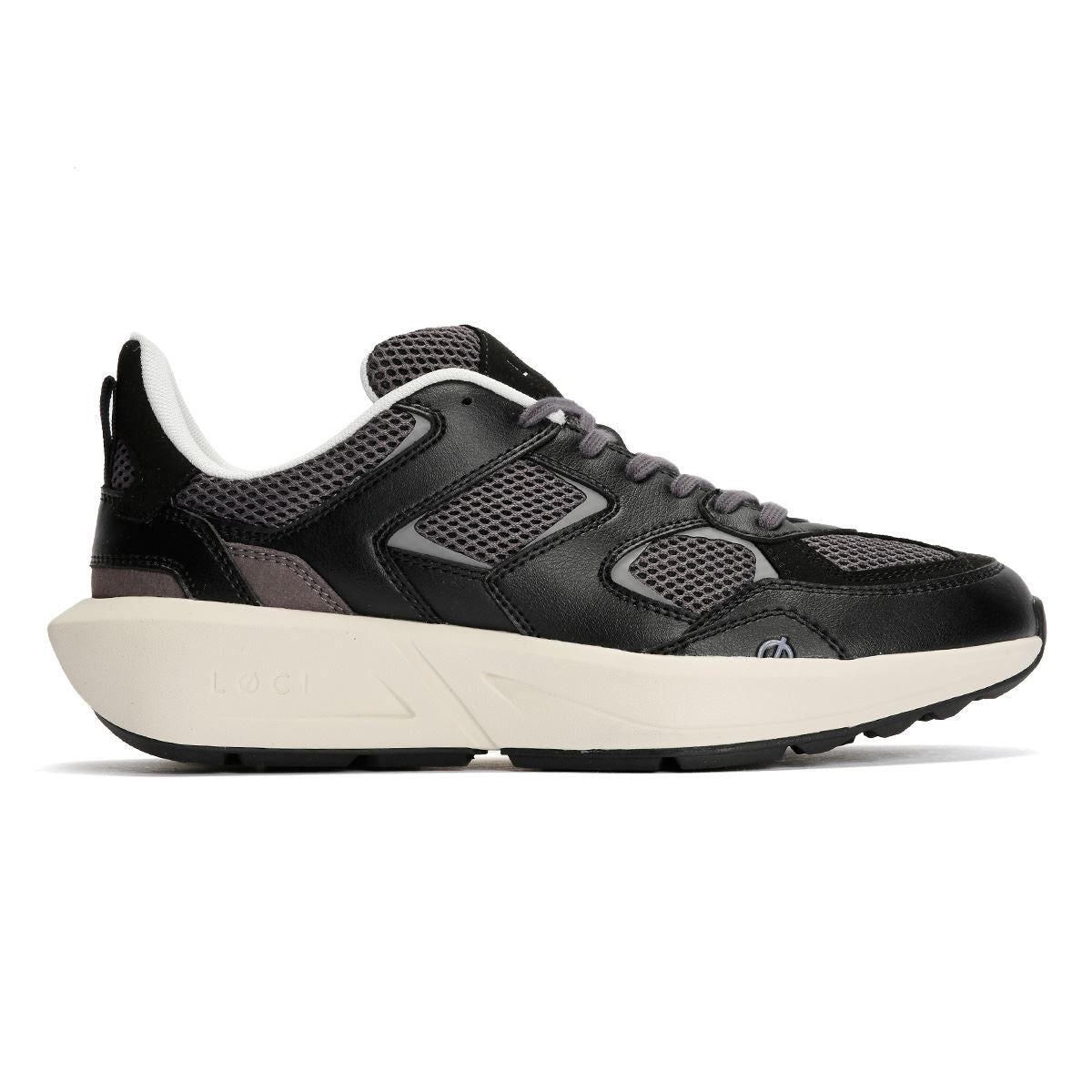LØCI VØLT Black/Gray Sneakers