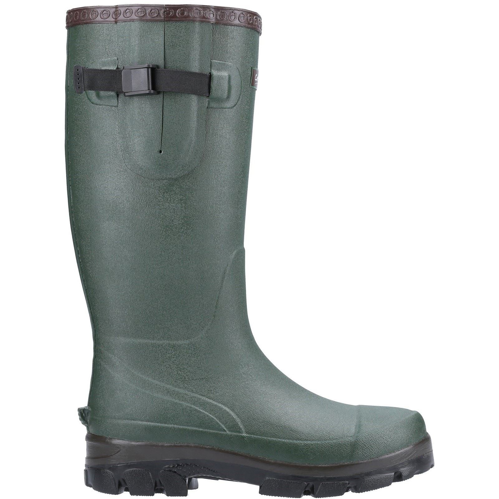 Cotswold Grange Synthetic Green Wellington Boots