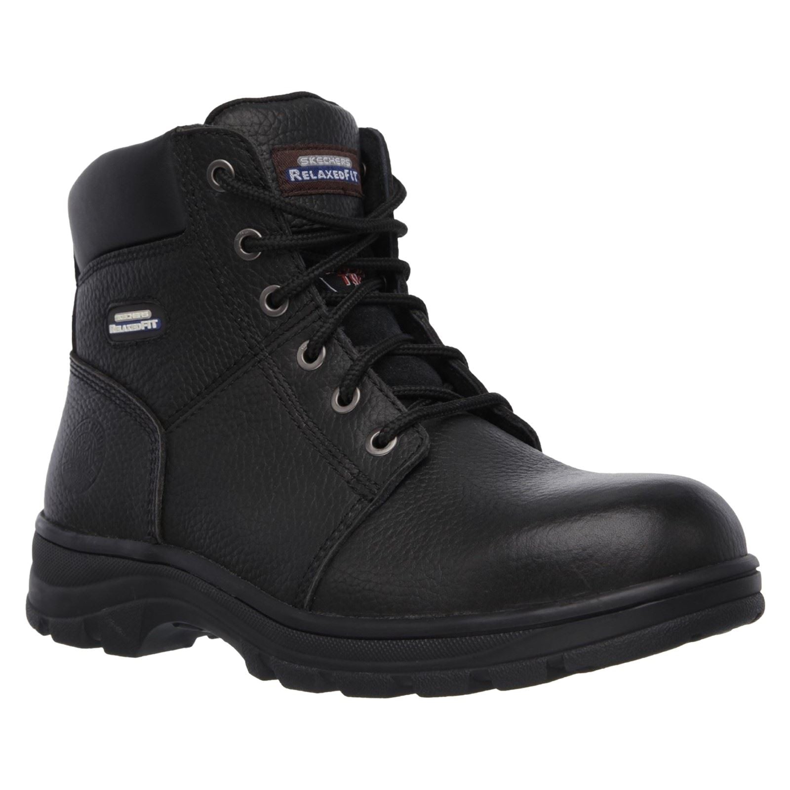Skechers Workwear Workshire Leather Men's Black Safety Boots