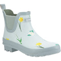 Cotswold Wildflower Ankle Rubber Women's Mint Wellington Boots