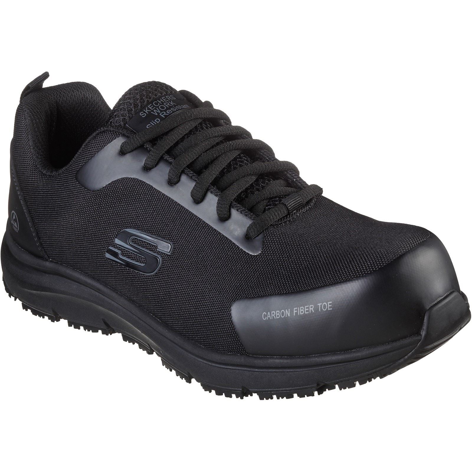 Skechers Workwear Ulmus SR Safety Toe Mesh Men's Black Safety Sneakers