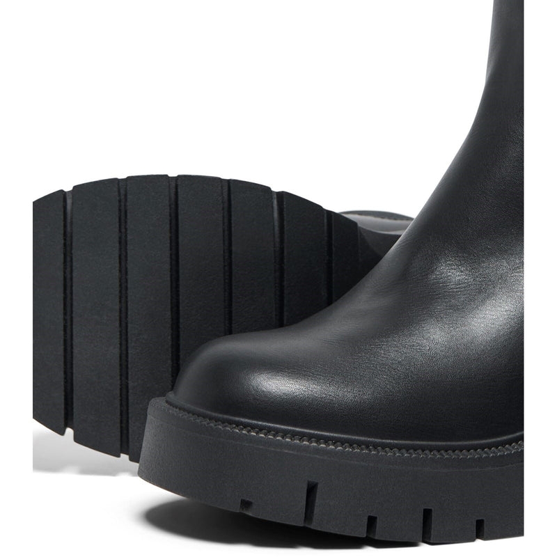 ONLY BLUEBELL-1 Polyurethane Women's Black Heeled Ankle Boots