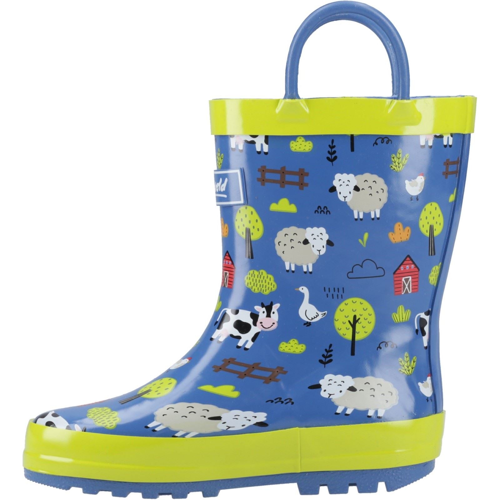 Cotswold Puddle Rubber Kid's Farm Wellington Boots