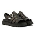 Timberland Clairemont Way Fisherman Leather Women's Black Sandals