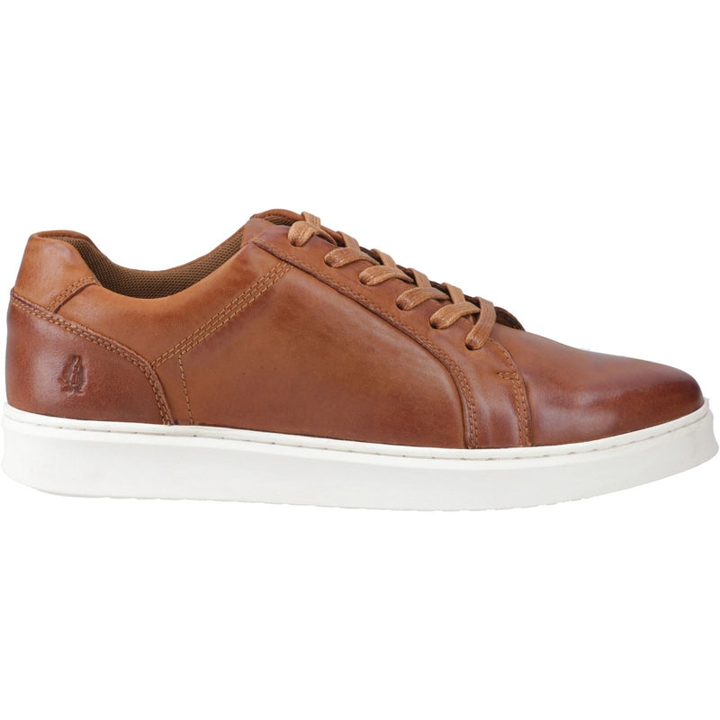 Hush Puppies Madden Leather Men's Tan Sneakers