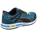 Puma Safety Blaze Knit Low Textile Blue Safety Sneakers