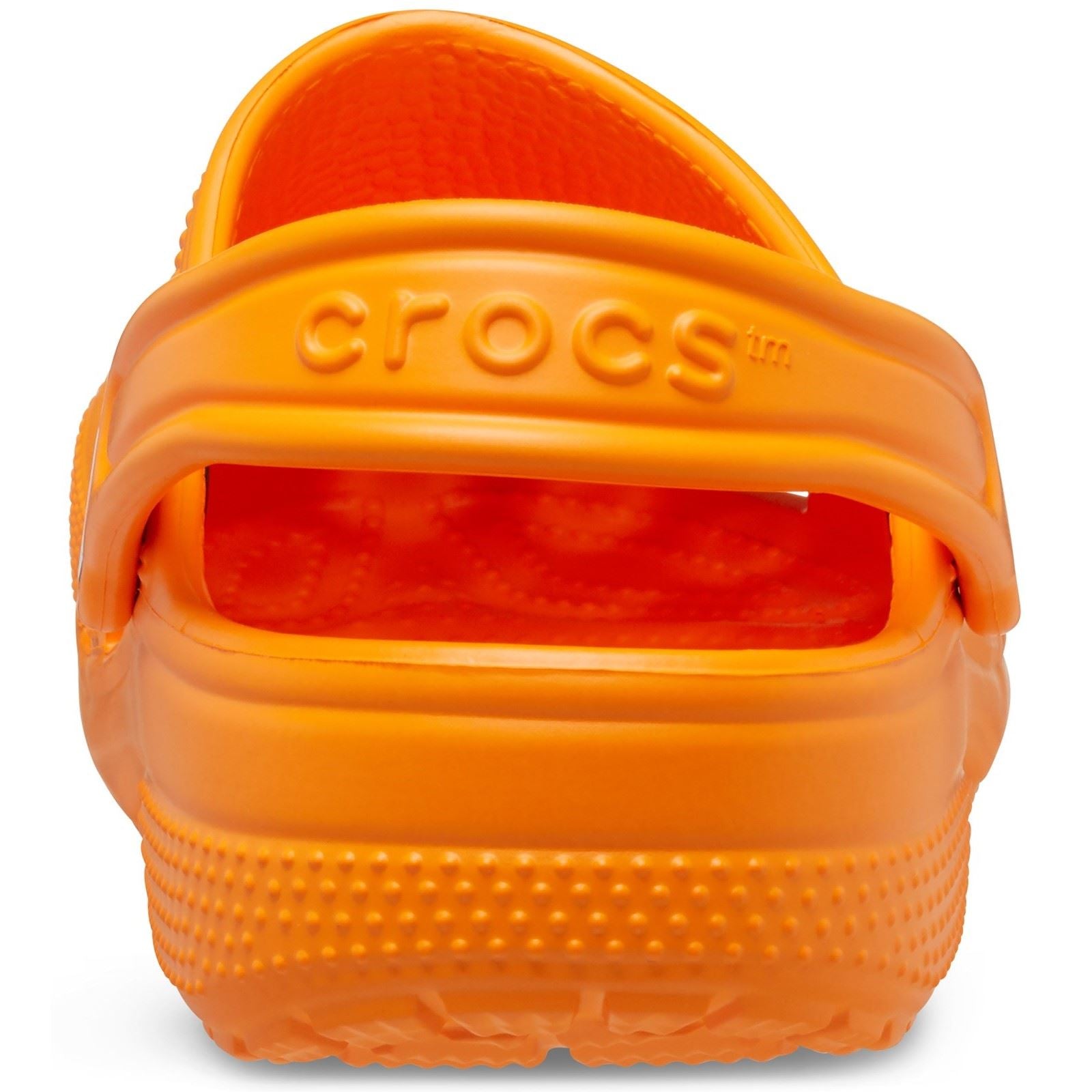 Crocs Toddler Classic Synthetic Orange Zing Loafers