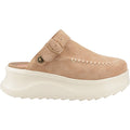 HEYDUDE Delray Suede Women's Tan Clogs