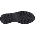 Hush Puppies Aubrey Lace Up Snr Leather Girls's Black Derby Shoes