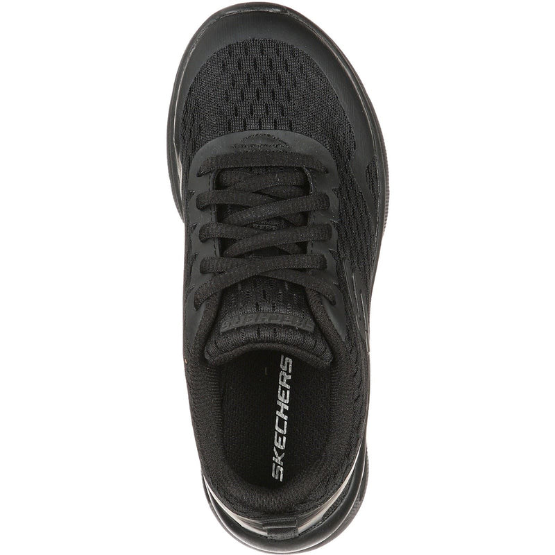 Skechers Microspec Max Synthetic Boys's Black Textile & Trim Sneakers