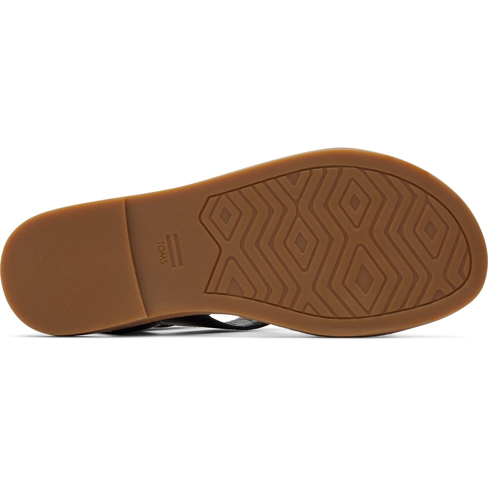 TOMS Sloane 100% Cow Women's Black Sandals