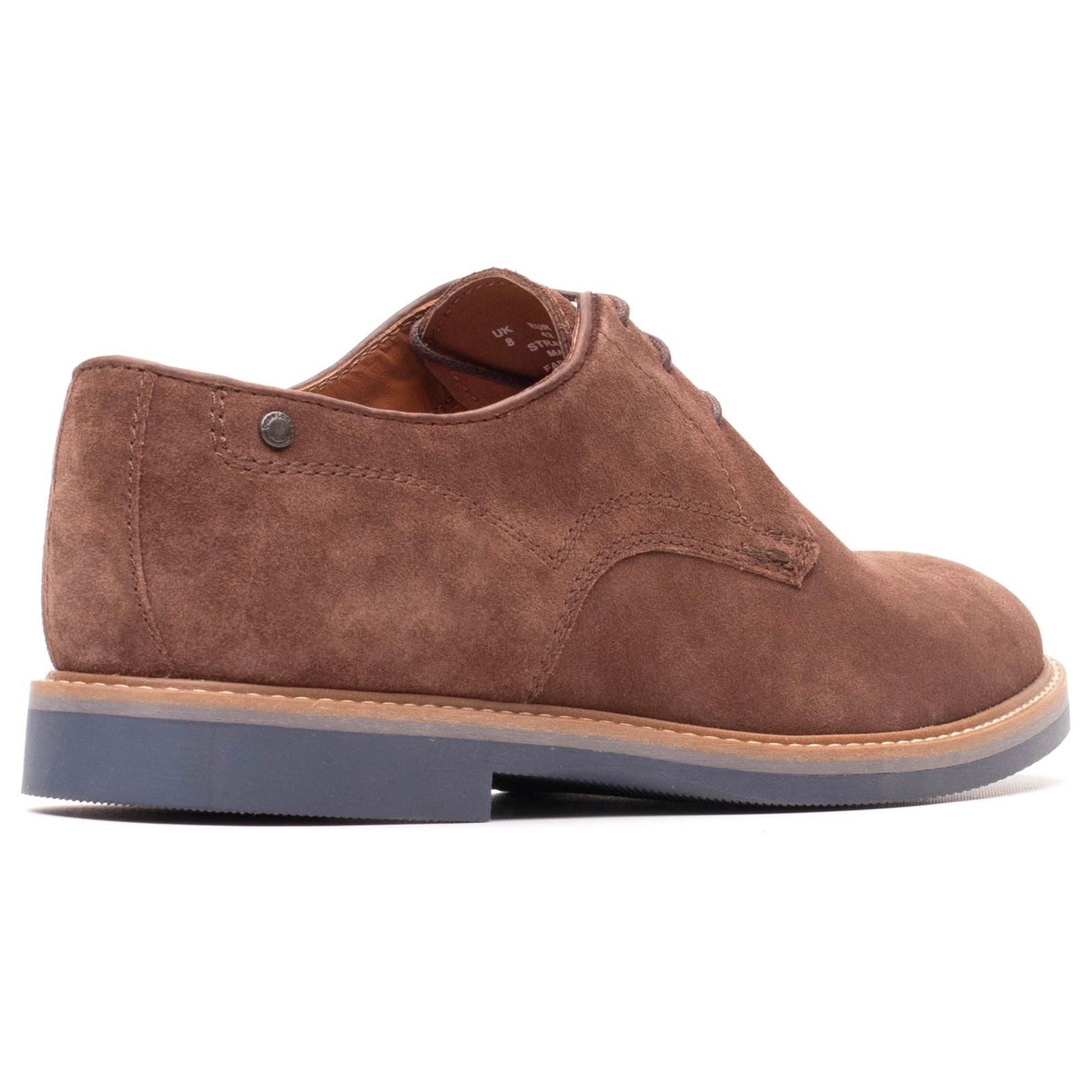 Base London Strand Leather Men's Brown Lace-Up Shoes