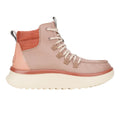 HEYDUDE Wendy Peak Apres PU Coated Canvas Women's Desert Brown Boots