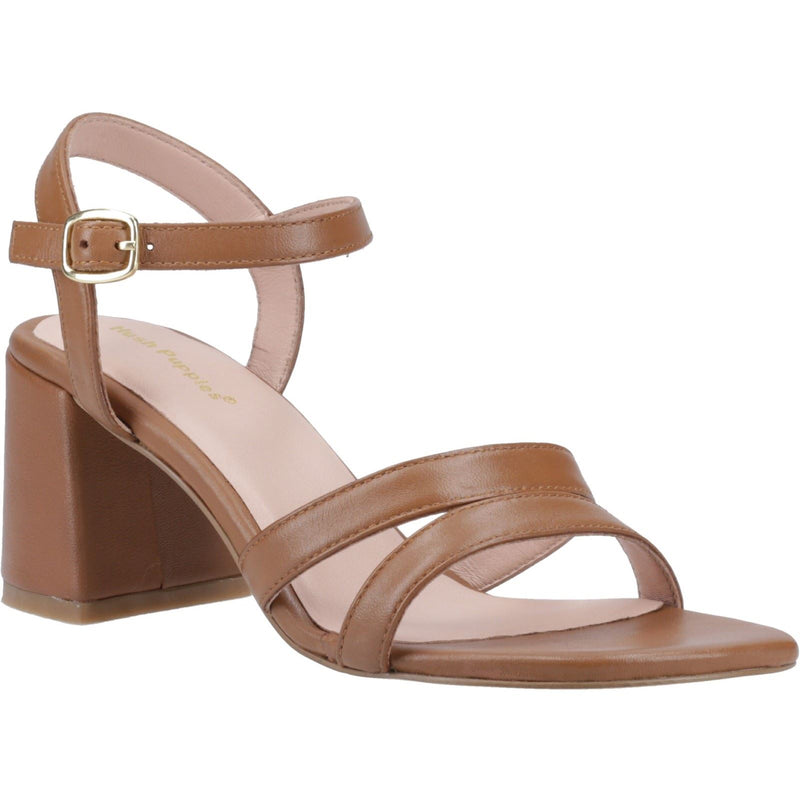 Hush Puppies Nalani Leather Women's Tan Sandals