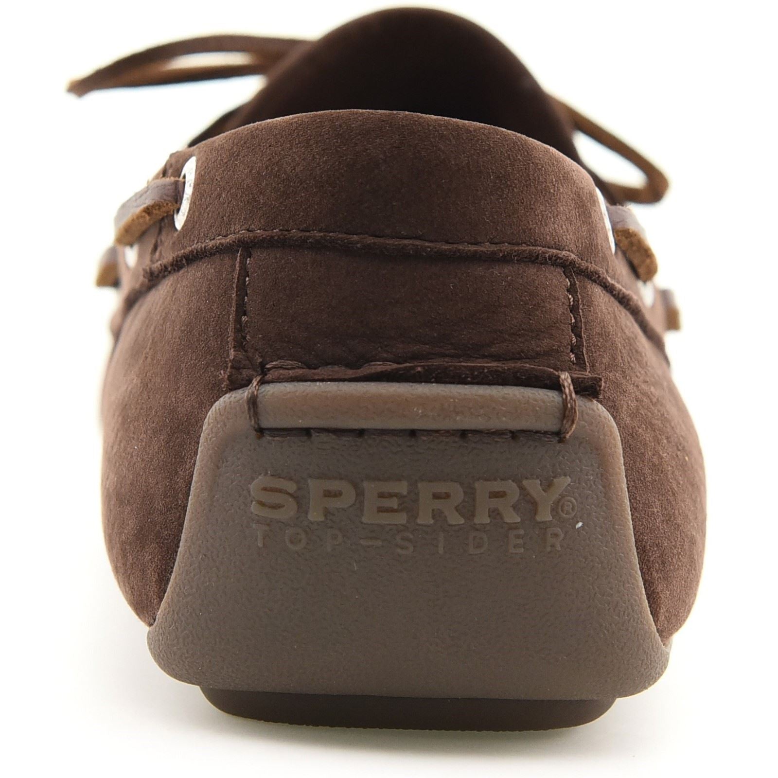 Sperry Orland 2-Eye Driver Leather Men's Brown Boat Shoes