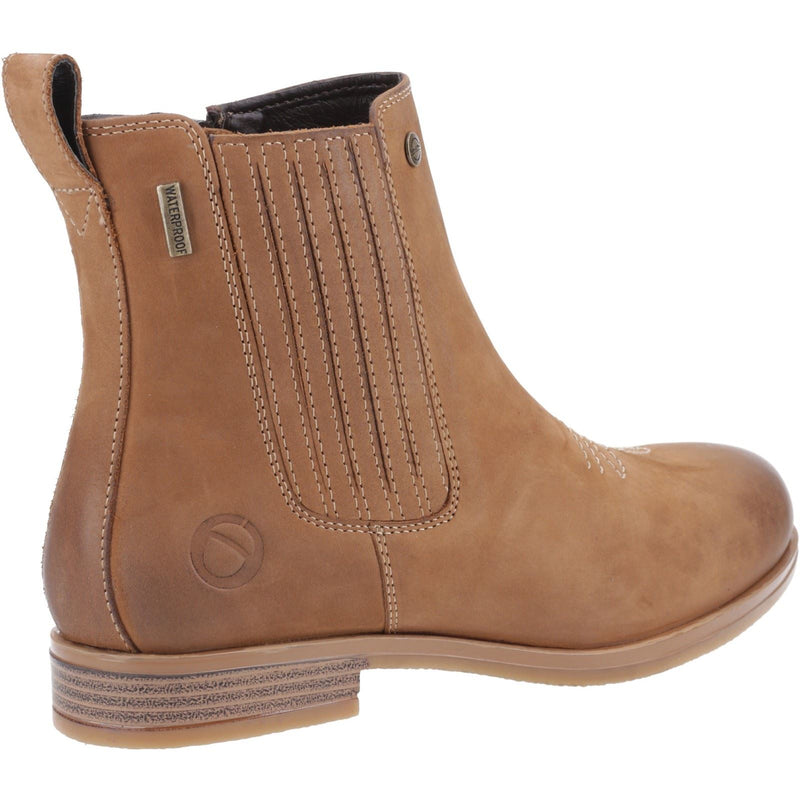 Cotswold Didbrook Leather Women's Tan Boots