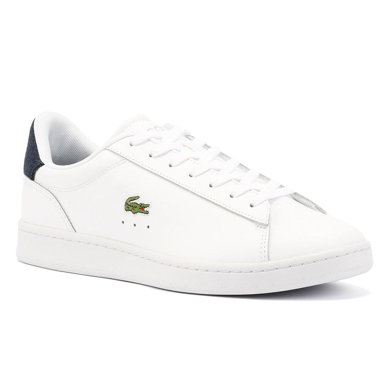 Lacoste Carnaby Leather Men's White Sneakers