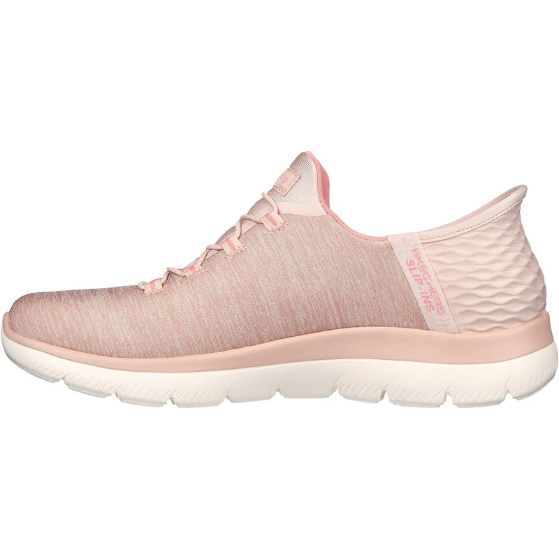 Skechers Summits Dazzling Haze Textile Women's Rose Sneakers
