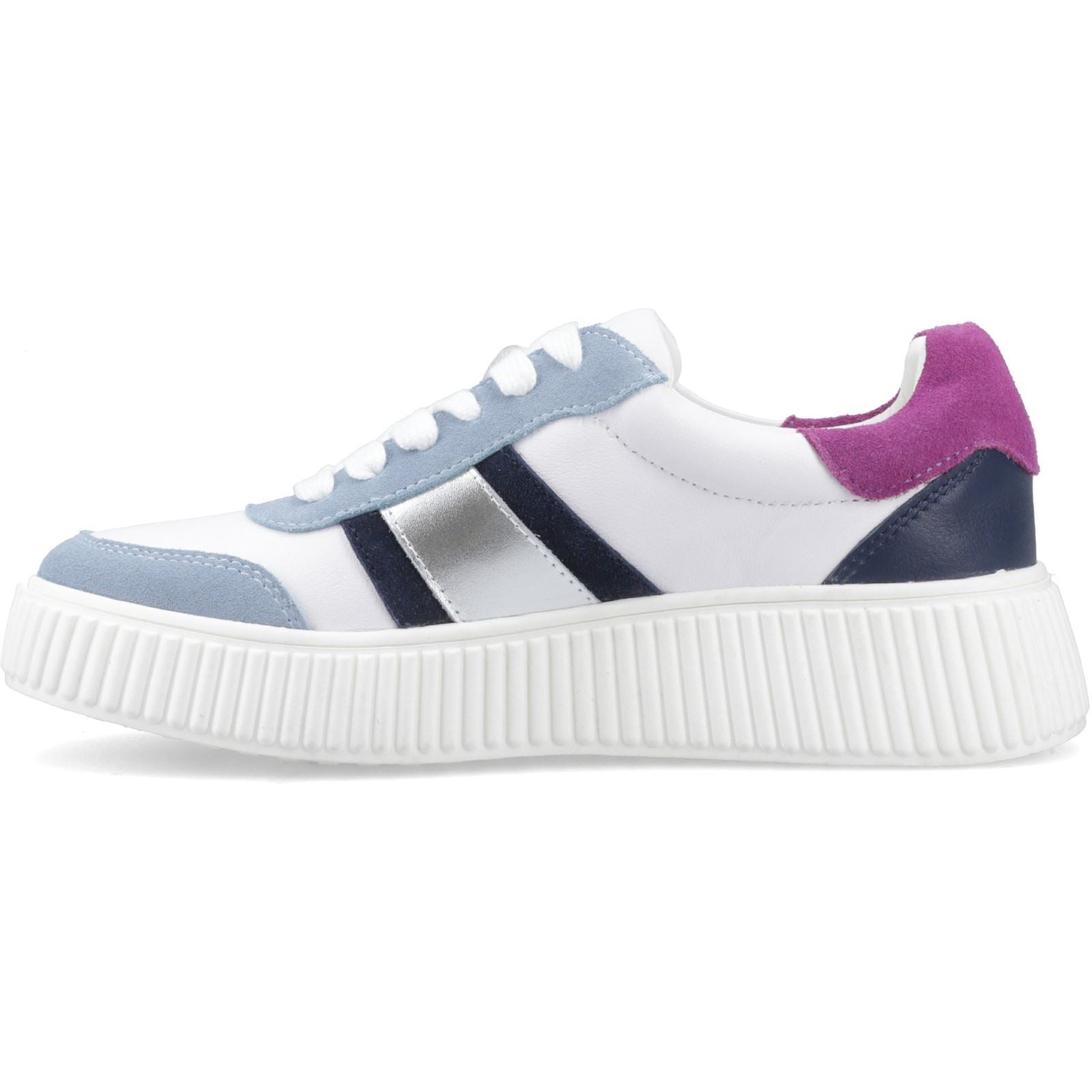 Hush Puppies Holly Suede Women's Silver Standard Trainers