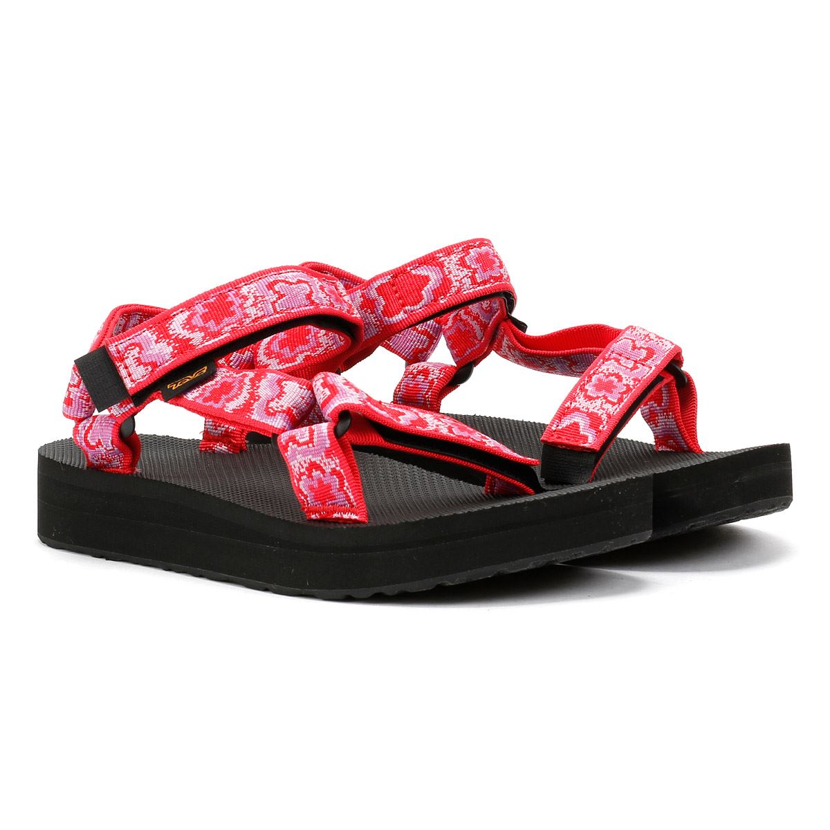 Teva Midform Universal Women's Pink/Purple Floral Sandals
