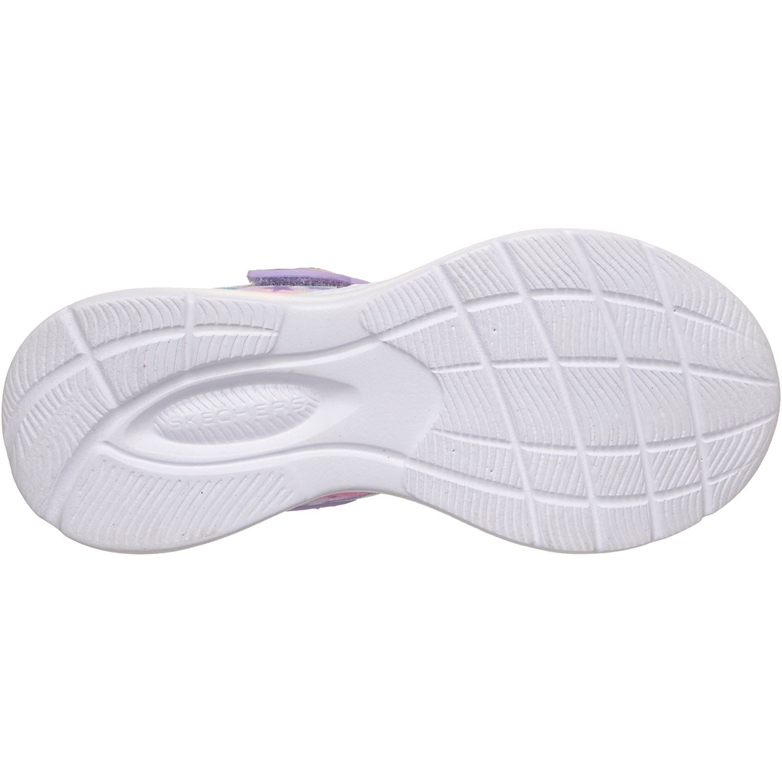Skechers Jumpsters 2.0 Cutie Critters Textile Girl's Lavender/Multi Trainers