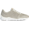 Geox D Sukie B Leather Women's Light Grey Sneakers