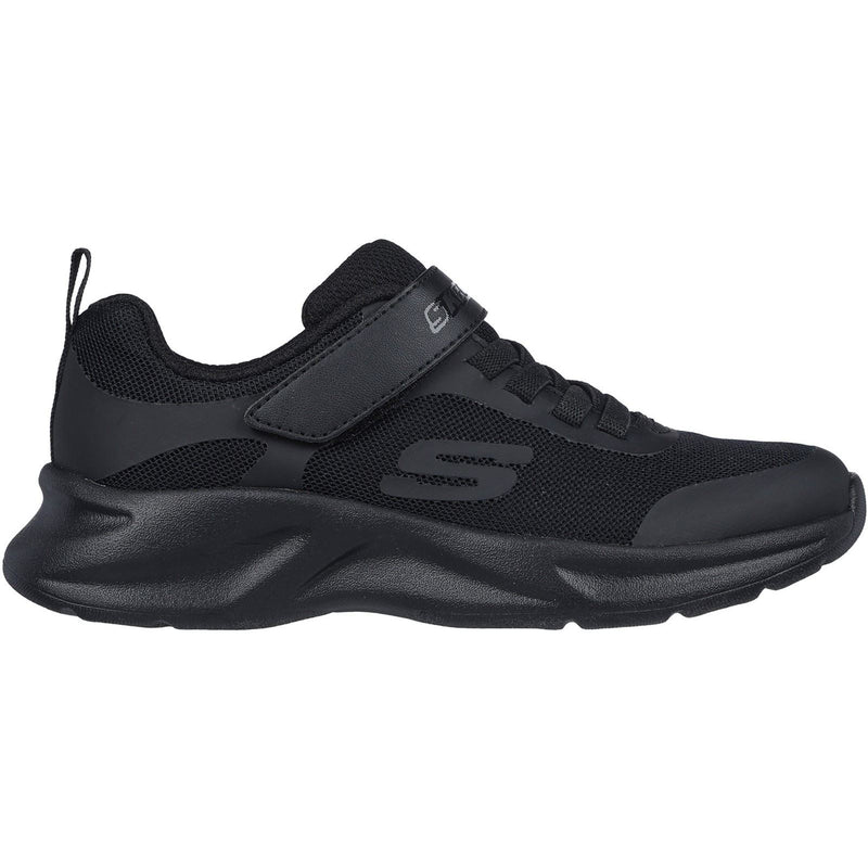 Skechers Dynamatic Textile Girls's Black Sneakers