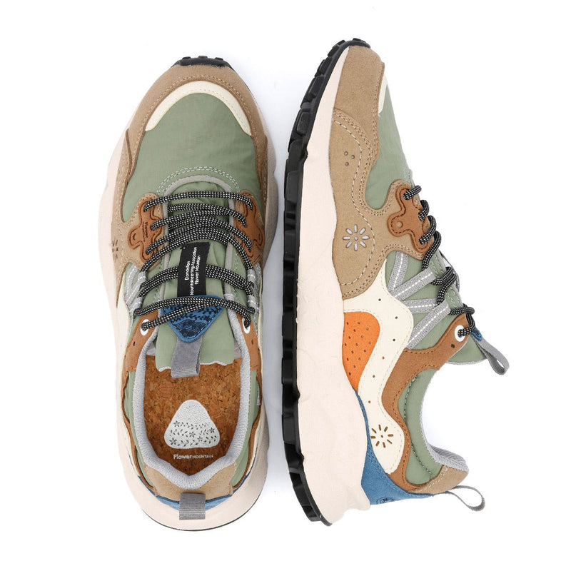 Flower Mountain Yamano 3 Men's Olive Sneakers