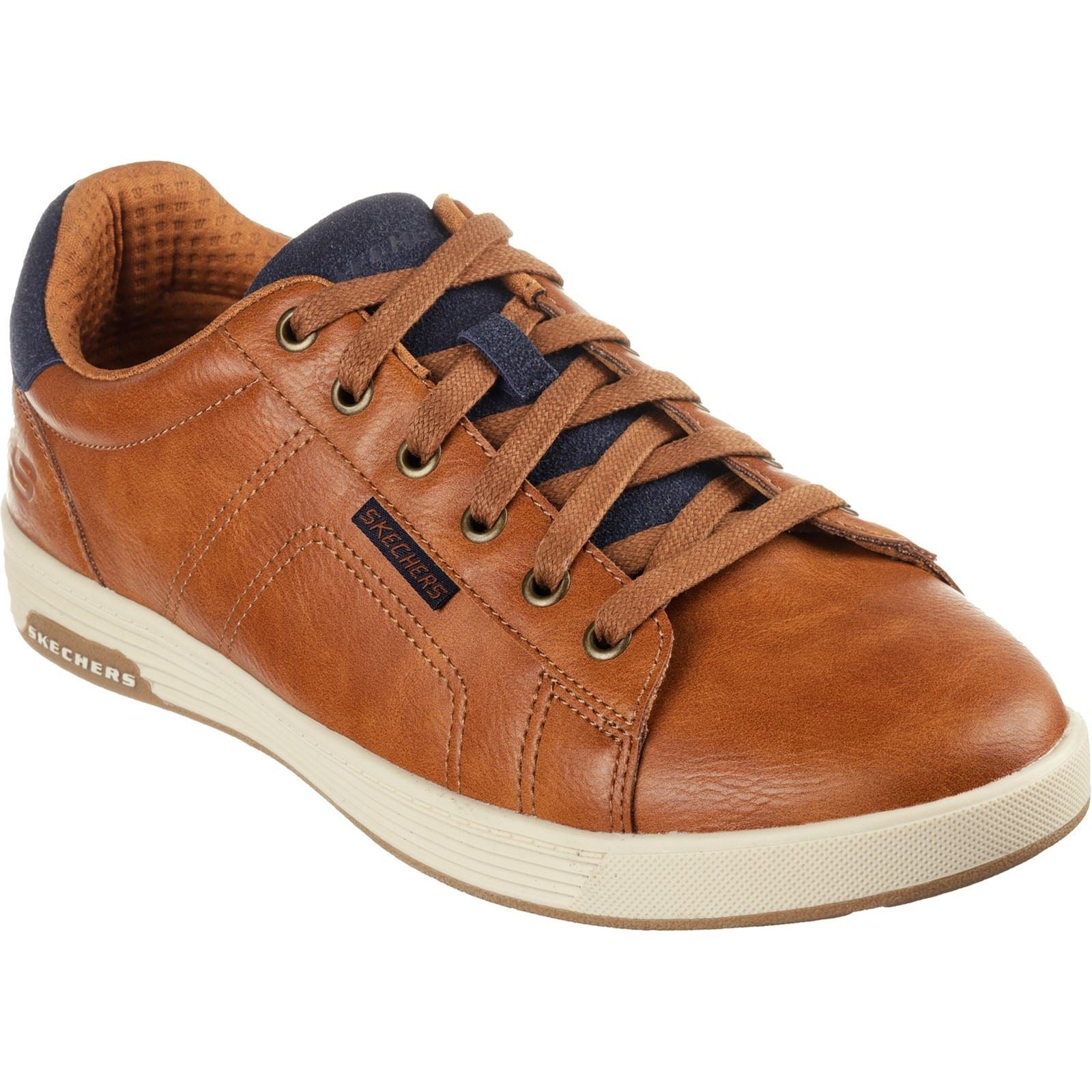 Skechers Cavell Hensley Synthetic Men's Luggage Trainers