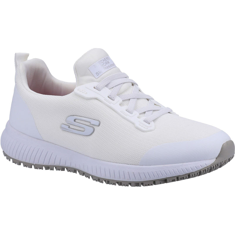 Skechers Workwear Squad SR Textile Women's White Safety Sneakers
