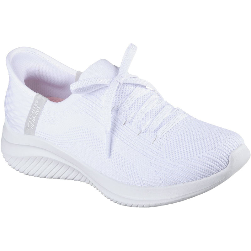Skechers Ultra Flex 3.0 - Brilliant Textile Women's White Sneakers