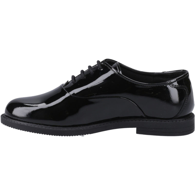 Hush Puppies Nellie Patent Leather Girls's Black Oxford Shoes