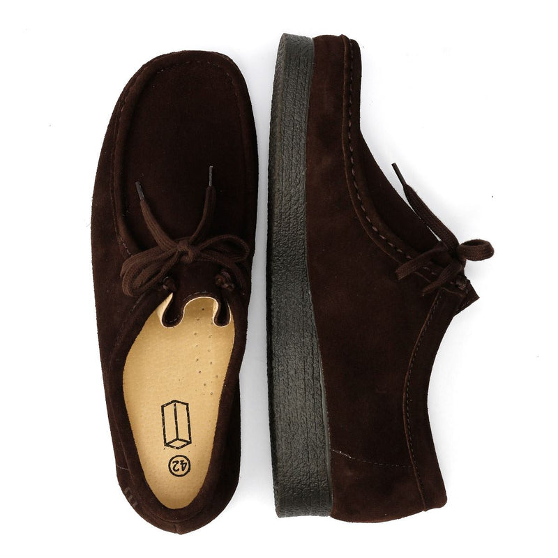 Tower London Apache Suede Men's Dark Brown Shoes