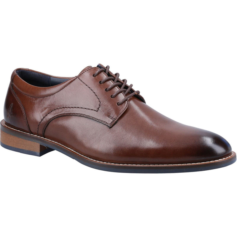 Hush Puppies Damien Lace Up Leather Men's Chocolate Lace-Up Shoes