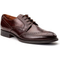 Base London Bell Leather Men's Burnt Brown Brogues Shoes