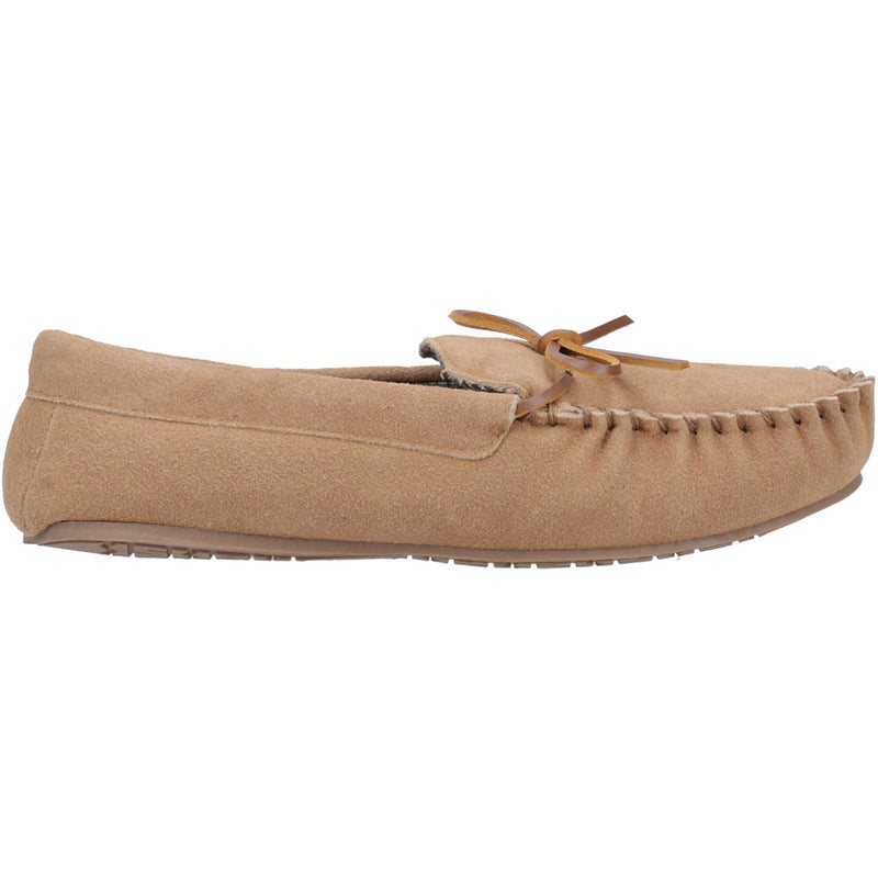 Hush Puppies Clyde Suede Men's Tan Slippers