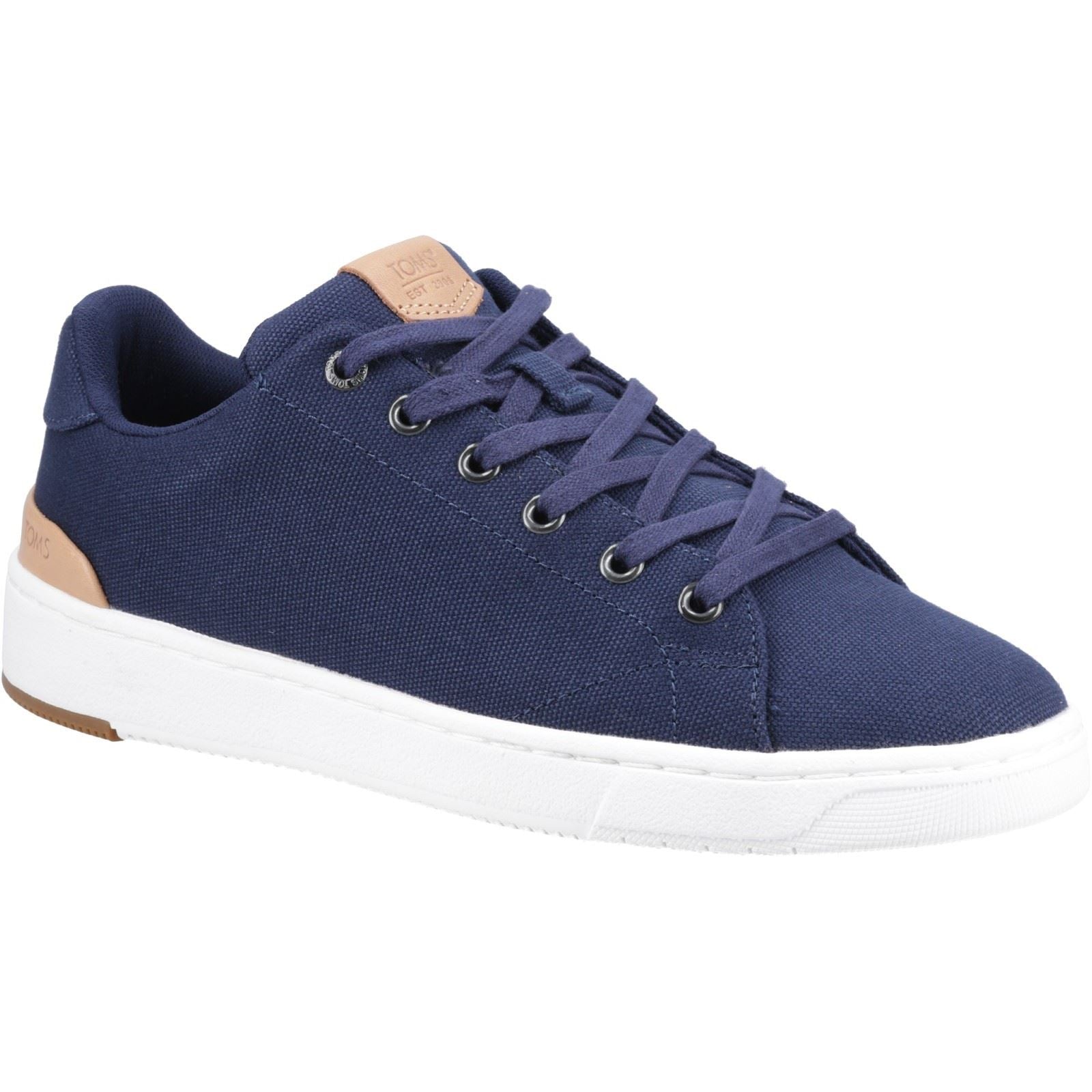 TOMS TRVL Lite 2.0 Low 100% Cotton Men's Navy Sneakers
