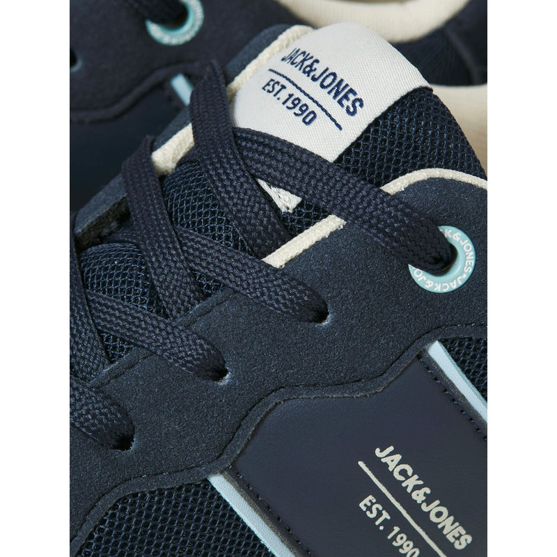 Jack & Jones Spirit Runner Synthetic Men's Navy Blazer/Glacier Ice Sneakers