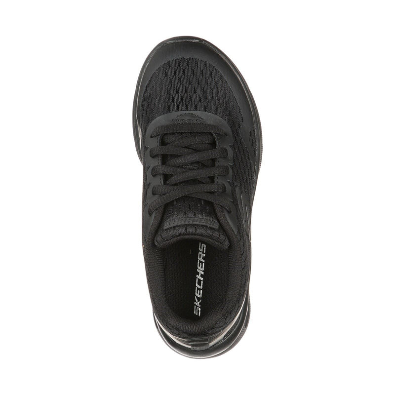 Skechers Microspec Max Synthetic Boys's Black Textile & Trim Sneakers
