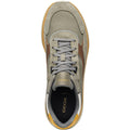 Geox U SPHERICA ACTIF X1 Synthetic Blend Men's Sage/Brown Sneakers