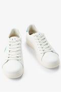 Fred Perry Tennis Cupsole Leather Men's White/Green Sneakers