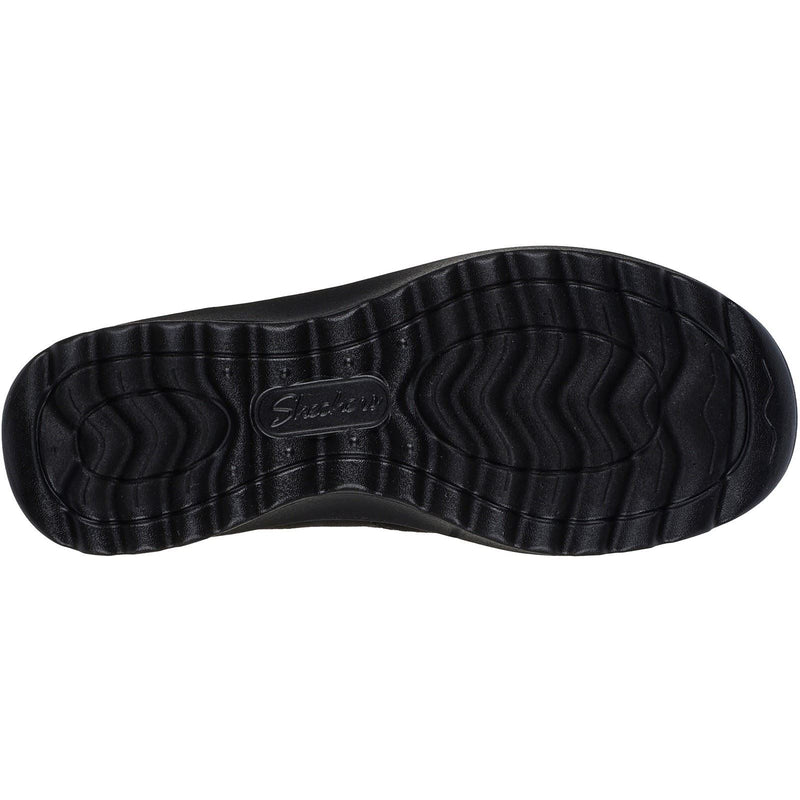 Skechers Lovely Vibe Fall In Bloom Textile Women's Black Winter Ankle Boots