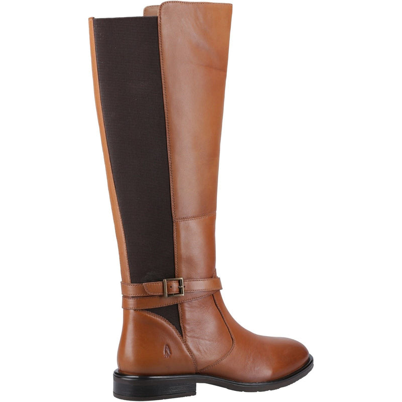 Hush Puppies Victoria Leather Women's Tan Boots