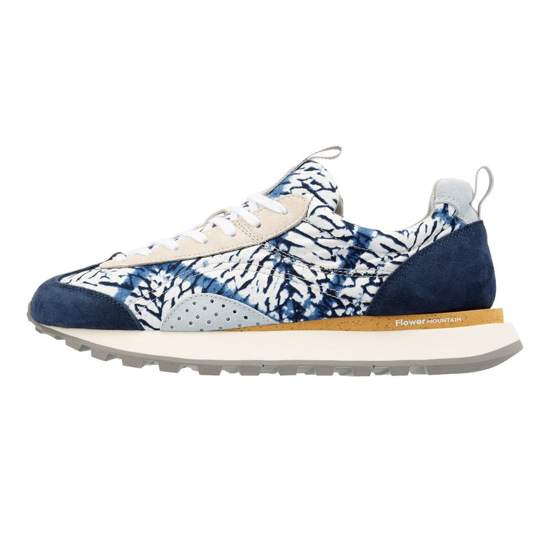 Flower Mountain New Asuka Blue Tie Dye Sneakers